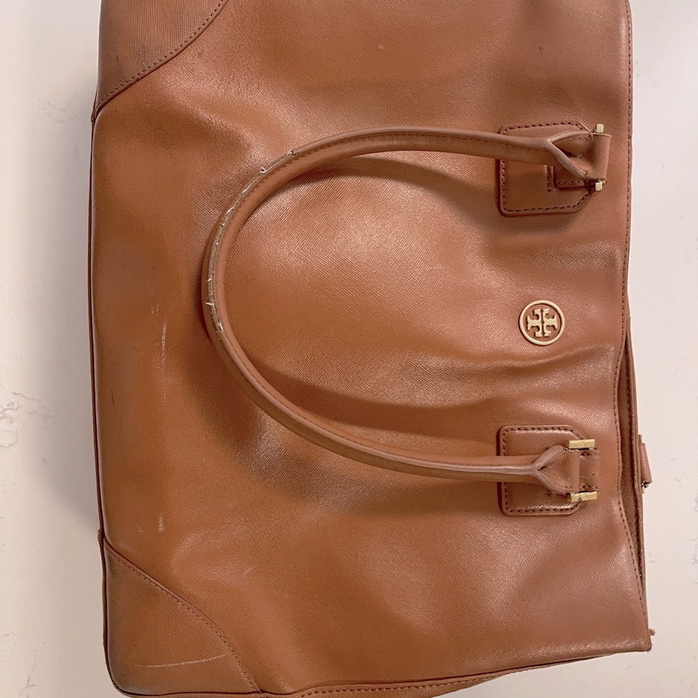 TORY BURCH TRIPLE-COMPARTMENT TOTE BAG